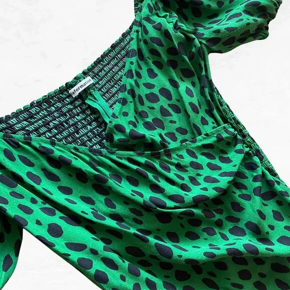 Reformation Lampone Off The Shoulder Top - Picture 3 of 6